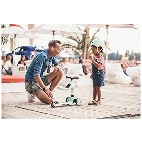 Scoot Ride Unisexadult Kinder Fahrradhelm Casco Della Bicicletta Kiwi 45 Bis 51 Centimetri - Foto 4