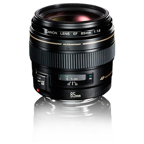 EF 85mm f / 1.8 USM, SLR, 9/7, Standard, , 0,13x, Nero - Foto 1