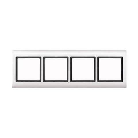 400414 Bianco Placca Per Interruttori E Coperchio Per Presa - Foto 1
