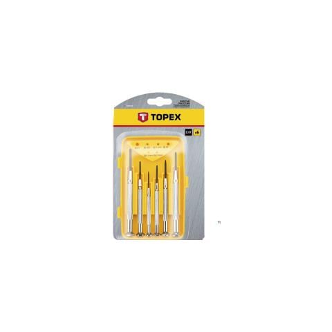 Set Di Cacciaviti Di Precisione In Acciaio Crv 6 Pezzi Extra Temprato - Foto 2