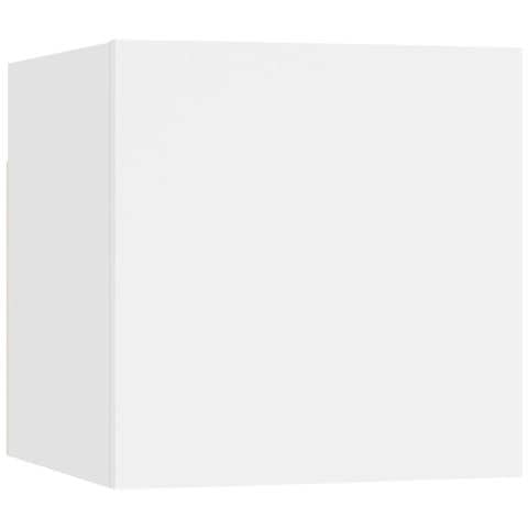 Set Mobili Porta TV 7 pz Bianco in Legno Multistrato - Foto 8