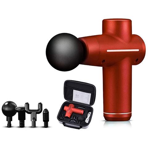 Mini Pistola Massaggiante Muscolare Aldom 5 Testine 4800rpm Da Viaggio Type C - Foto 1