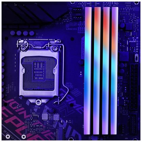 Modulo di Memoria Dimm 16GB (4 x 4GB) DDR4 3200 MHz 1.35V Colore Nero - Foto 5