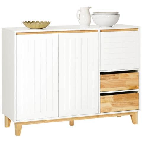 Credenza Mobile Da Cucina Armadio Cucina Mobile Da Ingresso Buffet Mobile Laterale Credenza Bassa Mobile Tv 120x40x90m Fsb75-wn Sobuy - Foto 1