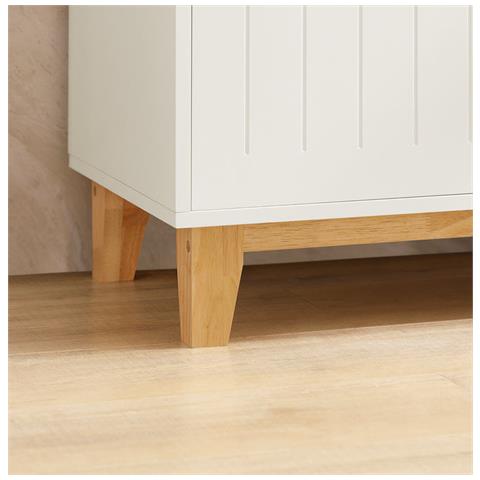 Credenza Mobile Da Cucina Armadio Cucina Mobile Da Ingresso Buffet Mobile Laterale Credenza Bassa Mobile Tv 120x40x90m Fsb75-wn Sobuy - Foto 5