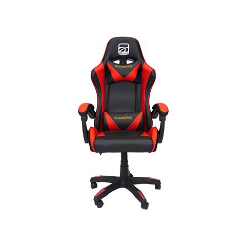 90563R sedia per videogioco Sedia da gaming per PC Seduta imbottita Nero, Rosso - Foto 1