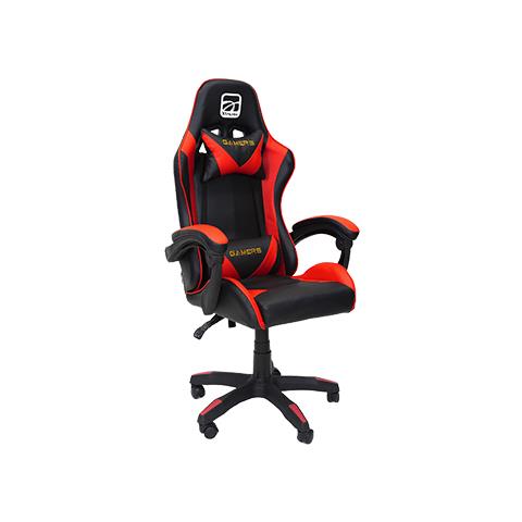 90563R sedia per videogioco Sedia da gaming per PC Seduta imbottita Nero, Rosso - Foto 2