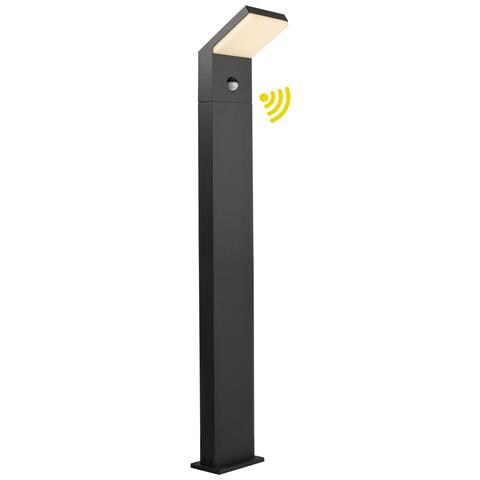 Tucanae Lampione Moderno Led 16w Sensore Movimento Palo Luce Giardino Viale Cortile 1650lm Ip54 230v 100cm - Foto 1