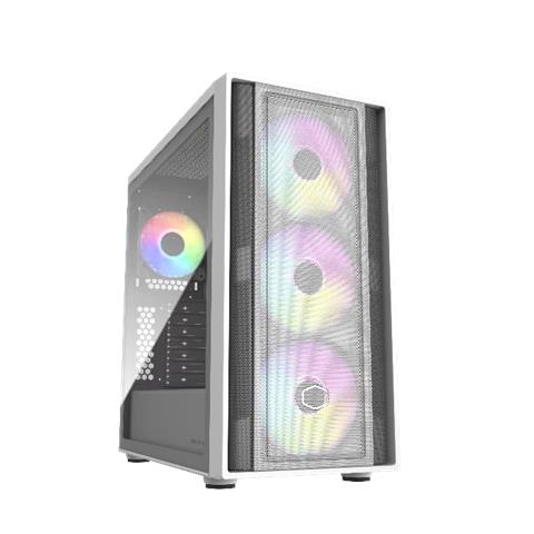 Case Masterbox 600 Midi Mid Tower ATX, EATX, ITX, micro ATX 3 Porte USB 3.2 Colore Nero (Finestrato) - Foto 2