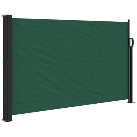 Tenda Da Sole Laterale Retrattile Verde Scuro 120x600 Cm - Foto 1