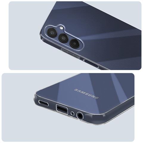 Cover In Silicone Flessibile Per Samsung Galaxy A15, Trasparente - Foto 5