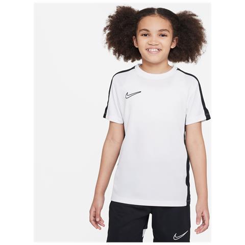 T-Shirt Dri-Fit Academy Dr1343-100 Bambino Taglia M Colore Bianco - Foto 1