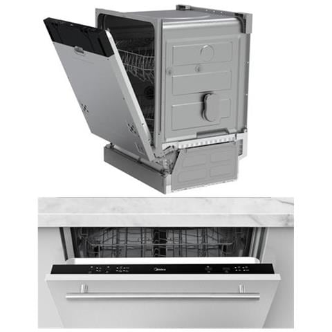 Lavastoviglie MID60S101-IT Capacità 12 Coperti Classe E Colore Grigio. - Foto 1