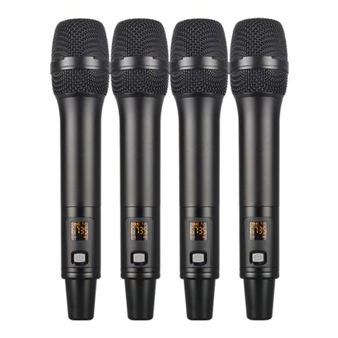 Microfono Wireless Professionale In Confezione Da 4 Con Ricevitore Fisso - Foto 2