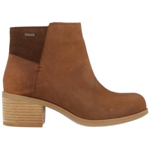 Devreeviolagtx Stivali Da Donna In Pelle Marrone Con Zip Impermeabile 35,5 - Foto 1