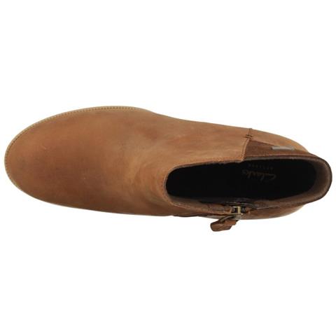 Devreeviolagtx Stivali Da Donna In Pelle Marrone Con Zip Impermeabile 35,5 - Foto 2