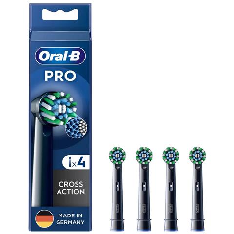 â€⢠Passend Fãƒâ¼r Oral-b Elektrozahnbãƒâ¼rsten Mit Rundem Bãƒâ¼rstenkopf â€⢠4er Set - Foto 1