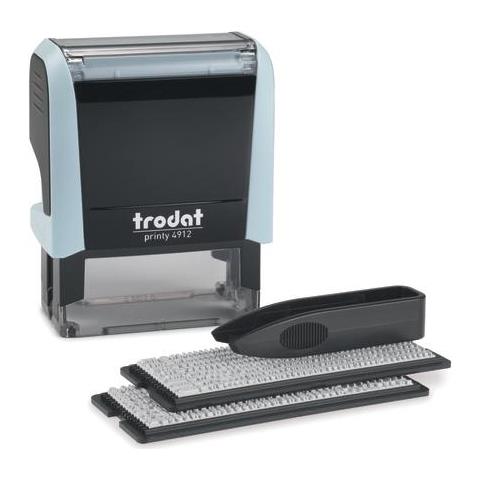 Trodat 4912 Typomatic Autoinchiostrante Timbro Testo/data - Foto 1