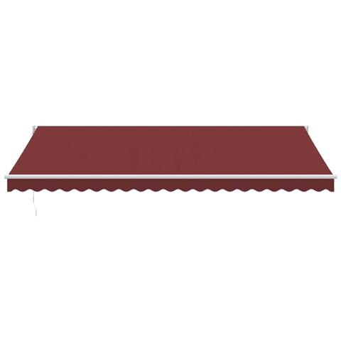 Tenda Da Sole Retrattile Manuale Bordò 500x300 Cm - Foto 3