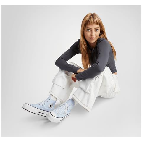 Chuck Taylor All Star Lift A10644c, Donne, Blu, 37 - Foto 2