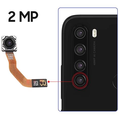 Fotocamera Posteriore Macro Per Xiaomi Redmi Note 8 / Redmi Note 8t - Foto 4