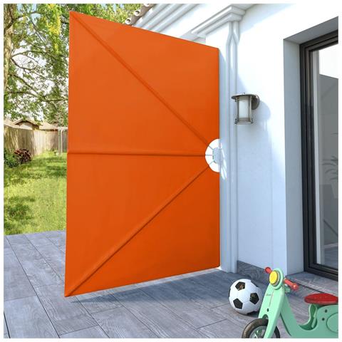 Tenda Laterale Per Terrazza Pieghevole Terracotta 240x160 Cm - Foto 2