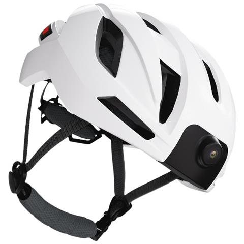 Casco Da Ciclismo Bluetooth Per Esterni Con Videocamera Hd 1080p E Gps White - Foto 3