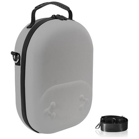 Custodia Protettiva Compatibile Con Meta Quest 3s - Borsa In Pelle Eva Grigia - Foto 2
