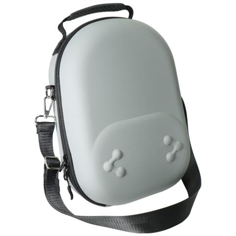 Custodia Protettiva Compatibile Con Meta Quest 3s - Borsa In Pelle Eva Grigia - Foto 5