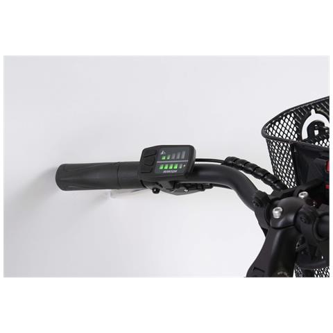 E-moon 26'' - City E-bike In Alluminio, Ruote 26'', Cambio Shimano 7 Velocità, Motore 250 W, Batteria 36v X 13 Ah - Colore Nero - Foto 2