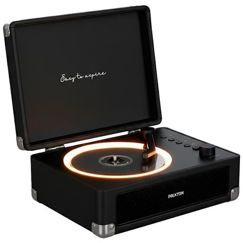 Lettore Cd Portatile Boogie Con Bluetooth, Radio Fm E Aux, Altoparlante 6w (2x3w), Compatibile Cd /mp3/wma, Batteria Ricaricabile 3000 Mah, Uscita Cuffie, Design A Valigetta, Colore Nero - Foto 3