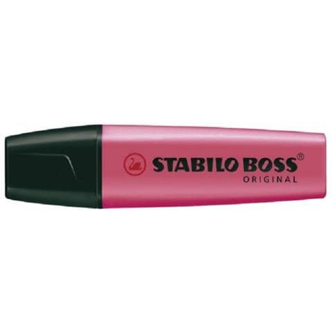 confezione da 10 pezzi - evidenziatore stabilo boss rosa 70/56 - Foto 2