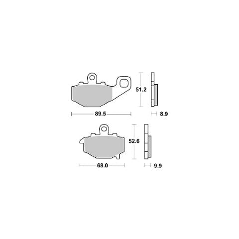Pastiglie Freno Posteriore - Foto 2