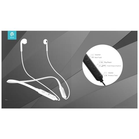 Auricolari Smart Sport Dual Bluetooth Con Archetto Bianchi - Foto 1