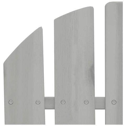 Sedia da Giardino in Legno Grigio - Foto 2