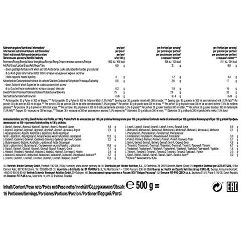 Gold Whey Proteine Del Siero Di Latte, Sapore Cioccolato - 500 Gr - Foto 3