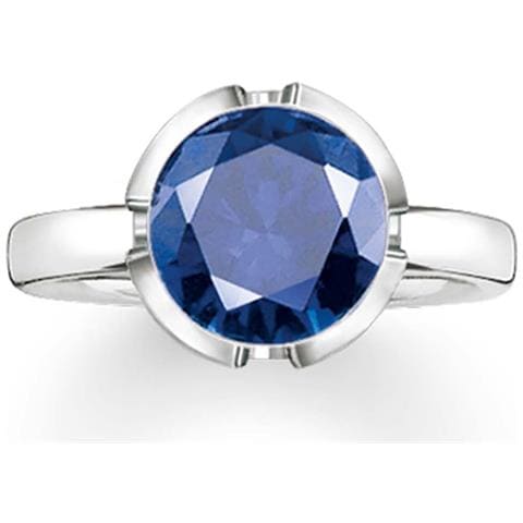 Gioielleria 036-048-32-50. Anello, Colore Blu Argento. Donna. - In ordine - Foto 3