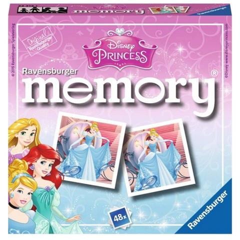 Principesse Disney Princess - Mini Memoria Per Bambini Dai 3 Anni In Su - Un Classico Gioco A Scatto Abbinato A Coppie, 22312 - Foto 2