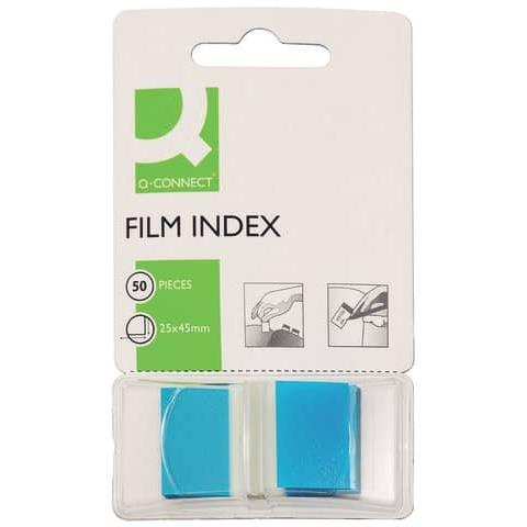 Segnapagina 25x43 Mm Blu Blocchetto Da 50 - Kf03632 - Foto 1