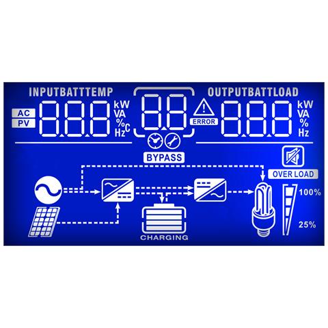 Inverter 3000 PWM gruppo di continuità (UPS) A linea interattiva 3 kVA 3000 W - Foto 3