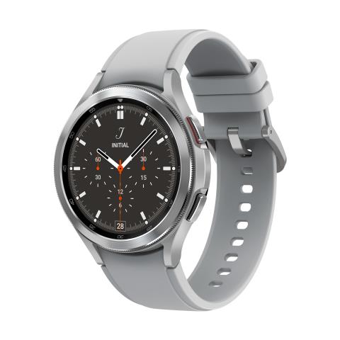 Galaxy Watch4 Classic 46mm Impermeabile 5ATM Display 1.4" 16GB Bluetooth Wi-Fi e NFC per Fitness con Pedometro e Cardiofrequenzimetro Argento - Italia - Foto 1