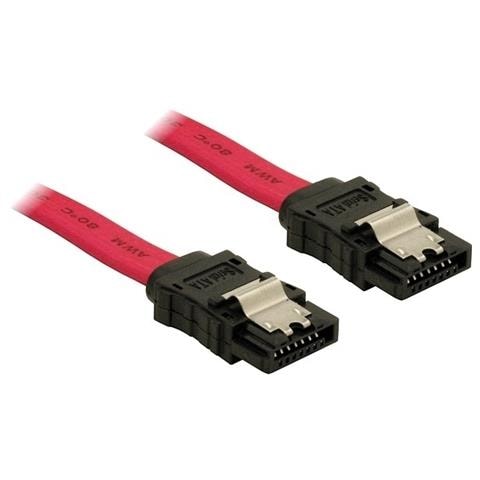SATA Cable - 0.5m, Rosso - Foto 1