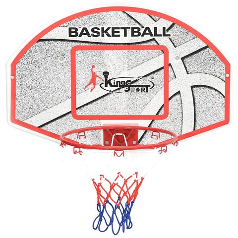 Set Canestro Da Basket Da Parete 66x44,5 Cm - Foto 2