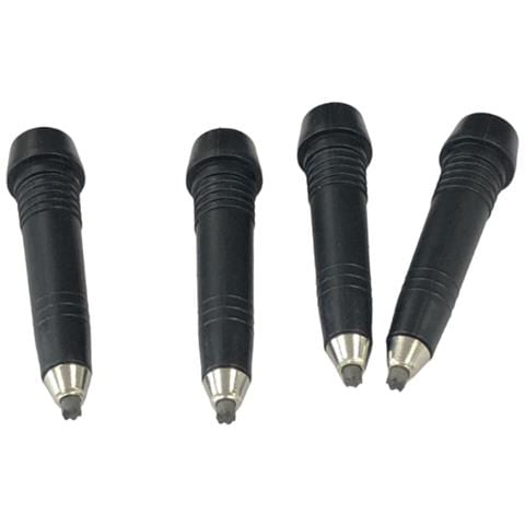 Punte In Acciaio Al Tungsteno Per Bastoncini Da Trekking, Confezione Da 4 Black - Foto 1