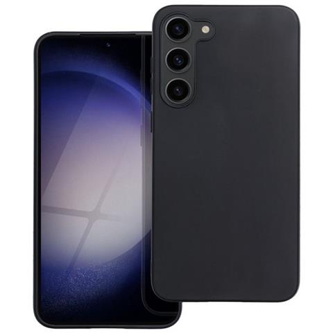 Custodia Tpu Silicone Cover Case Per Samsung Galaxy S23+ - S23 Plus S916 Black - Foto 1