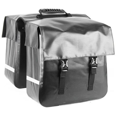 CB-8102 Cestino e borsa per bicicletta Posteriore Borsa da bicicletta Nero - Foto 3