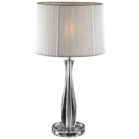 Lampada Da Tavolo Lin Clear Con Ombra - Foto 1