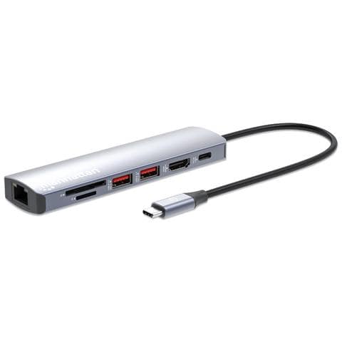 Docking station /hub multiporta USB-C PD 7 in 1 4K - Foto 3