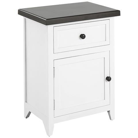 Comodino 1 Cassetto Layola Bianco - Foto 2