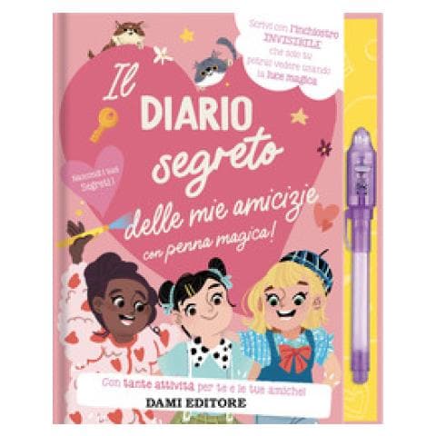 Il Diario Segreto Delle Mie Amicizie. Ediz. A Colori. Con Penna A Inchiostro Invisibile - Foto 1
